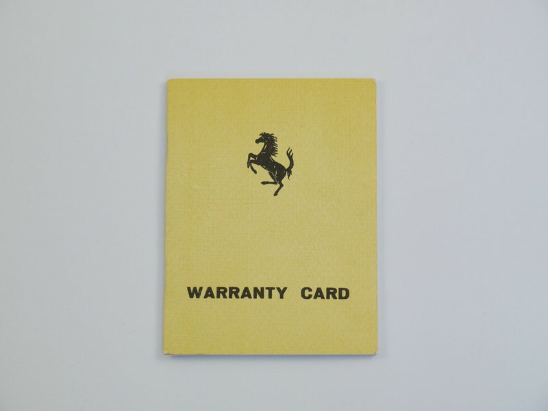 Ferrari 250 Manual Handbook Pouch 