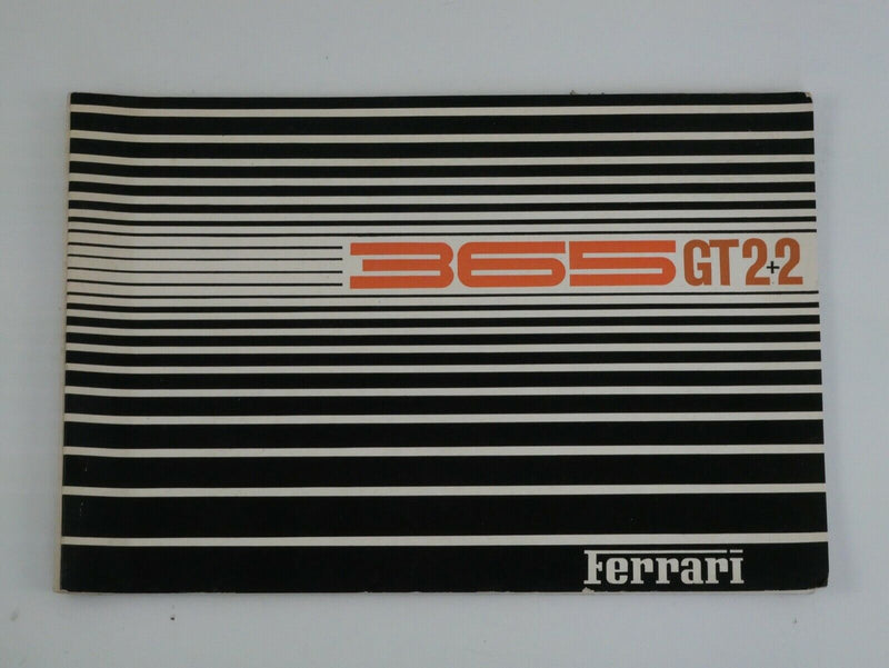 Ferrari 365 GT Spare Parts Catalogue Manual