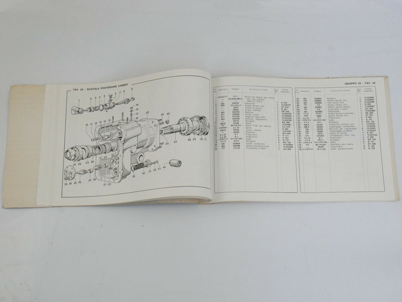 Ferrari 365 GT Spare Parts Catalogue Manual
