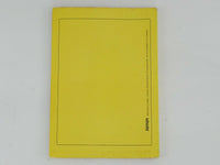 1975-78 Ferrari 308 GTB Owner's Manual Handbook