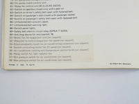 1973 Ferrari 246 GT Dino Chassis Service Abstract Manual
