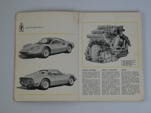 1974 Ferrari 246 Dino Owner's Manual Pouch 
