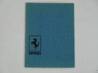 1970 Ferrari 365 GTB/4 Daytona Manual Pouch