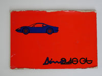 1974 Ferrari 246 Dino Owner's Manual Pouch 