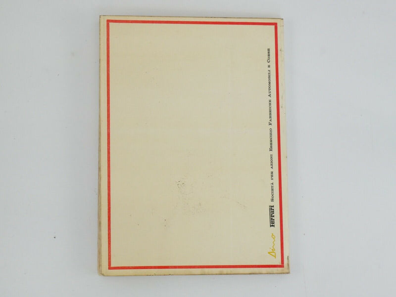  Ferrari 246 Dino Owner's Manual Handbook