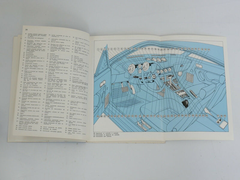 Ferrari 400 GT Owner's Manual Handbook