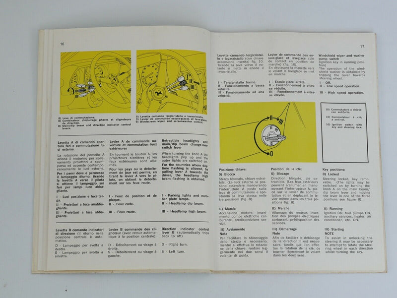 Ferrari 365 GT4 2+2 Owner's & Parts Manuals Handbook