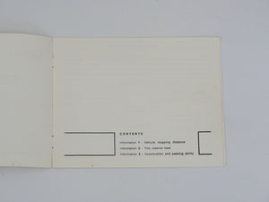 Ferrari 365 GTB/4 Daytona Consumer Information Manual