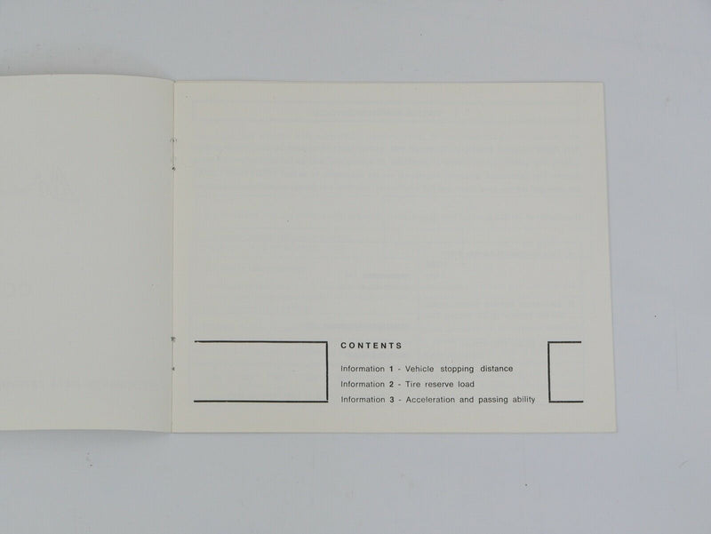 Ferrari 246 Dino Consumer Information Manual