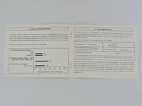 Ferrari 246 Dino Consumer Information Manual