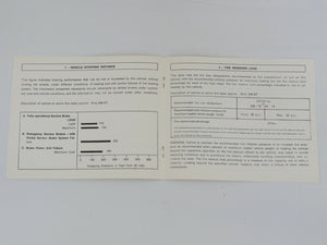 Ferrari 246 Dino Consumer Information Manual