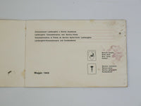 1969 Lamborghini Dealer Directory Manual Handbook Miura Islero Espada