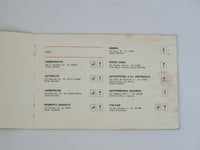 1969 Lamborghini Dealer Directory Manual Handbook Miura Islero Espada