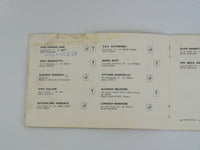 1969 Lamborghini Dealer Directory Manual Handbook Miura Islero Espada
