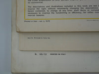 1974 Ferrari 246 Dino Owner's Manual Pouch 