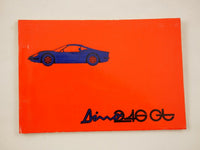 1974 Ferrari 246 GT Dino 07528 Owner's Manual Pouch Set